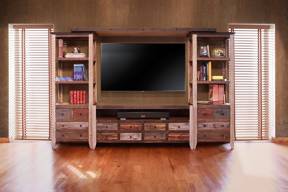 8 Drawer TV-Stand - Multicolor