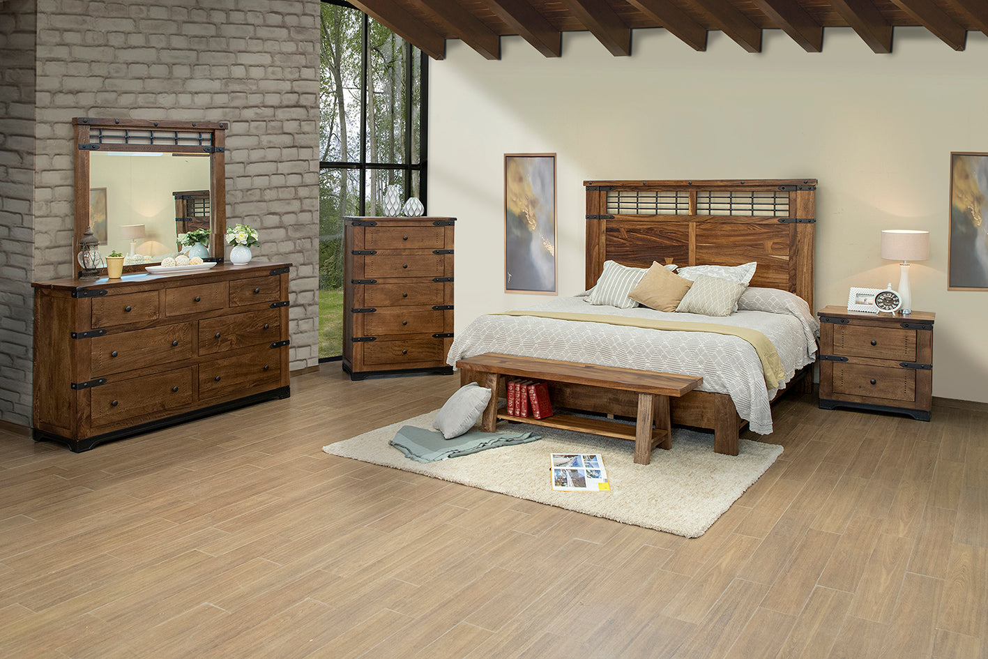 Mirror - Cinnamon Brown