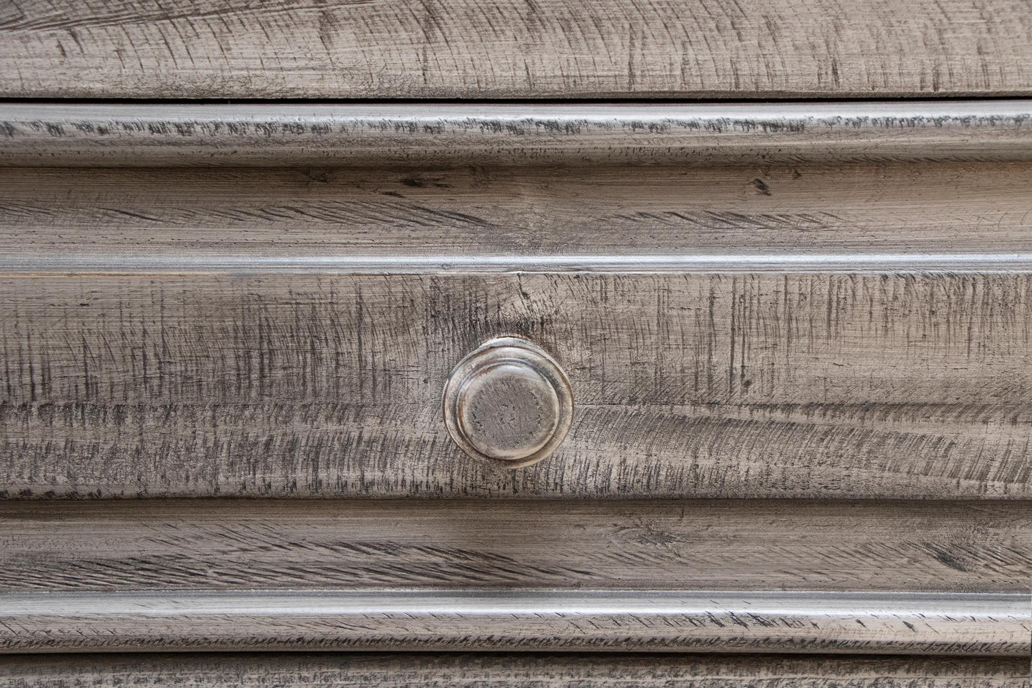 3 Drawer Nightstand - Distressed Gray