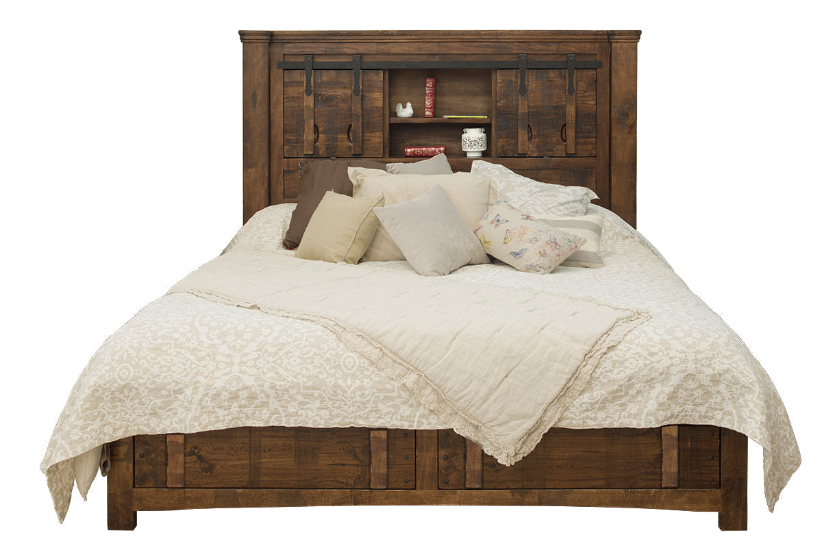 6/6 Storage Footboard - Deep Brown
