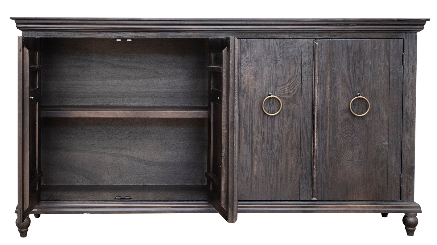 4 Door Console - Charcoal