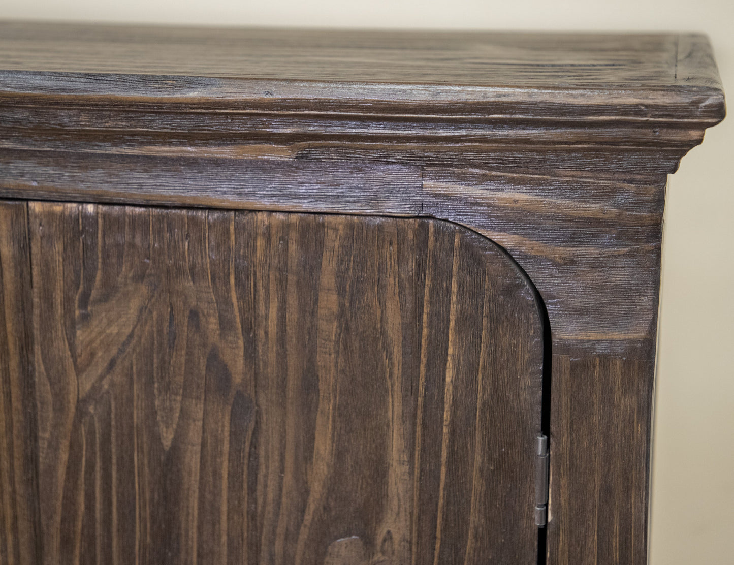 4 Doors Console - Brown