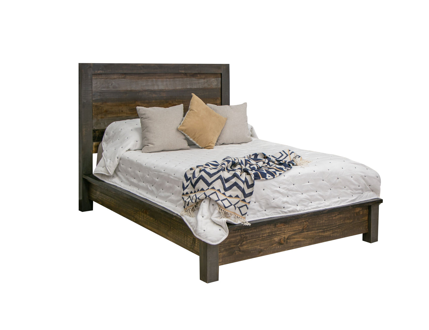 4/6 Platform - Two Tone Gray & Brown