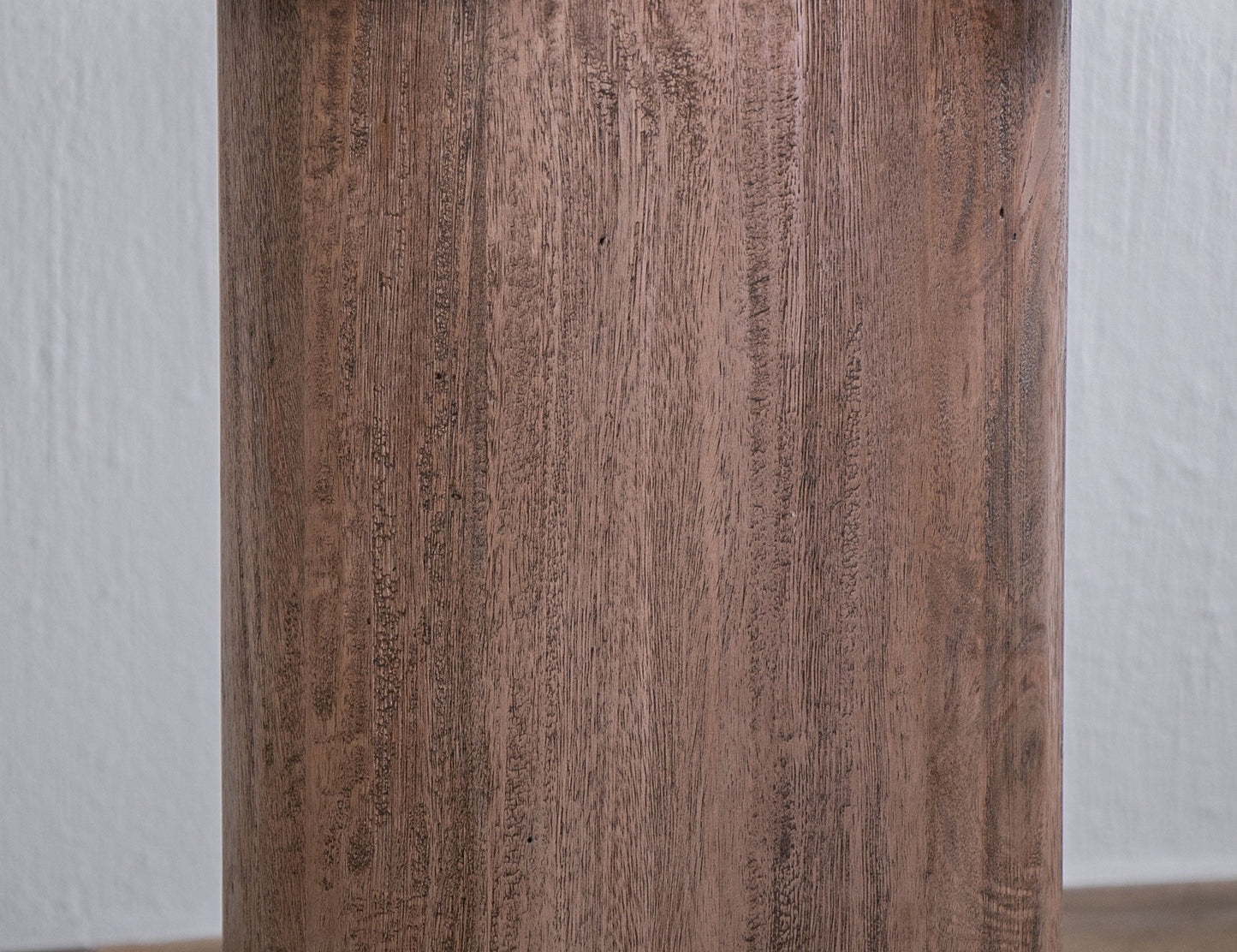 End Table - Light Cream / Brown Caramel