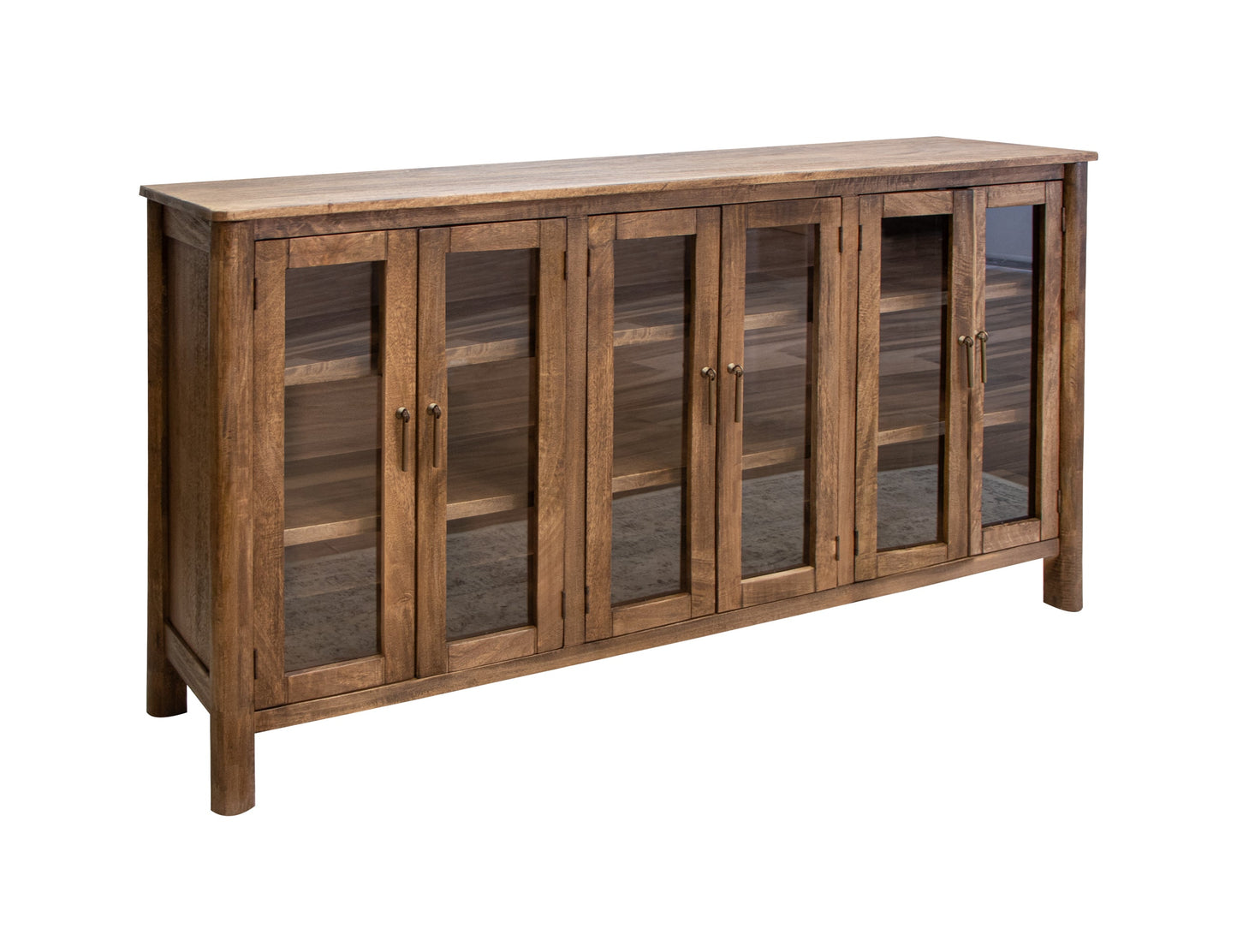 6 Door Console - Towny Brown