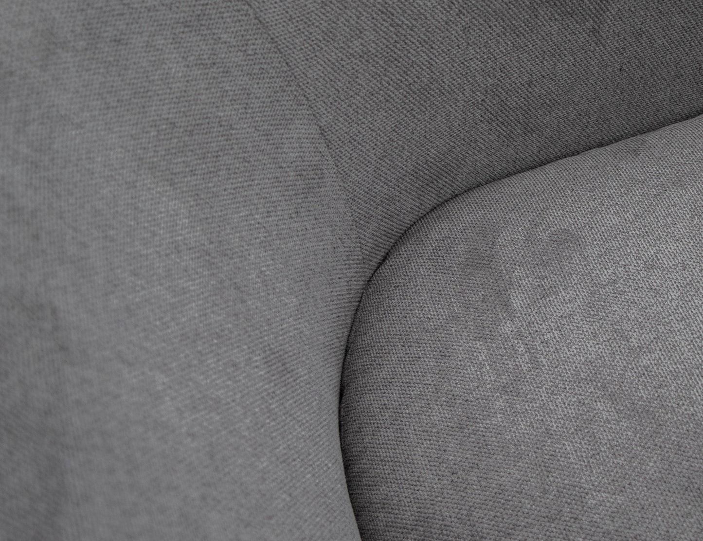 Wooden Frame & Base, Sofa - Iron Gray