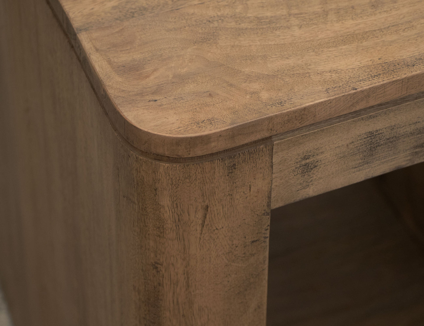End Table - Almond Brown