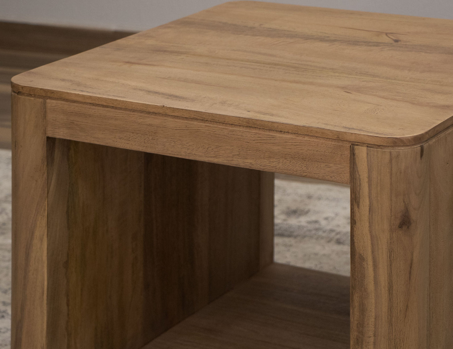 End Table - Almond Brown