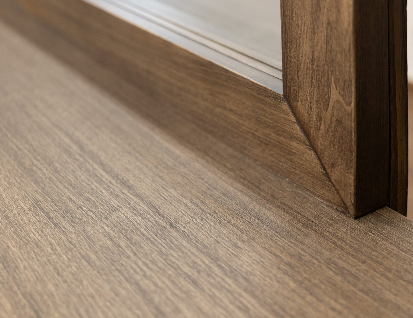 Mirror - Walnut Brown