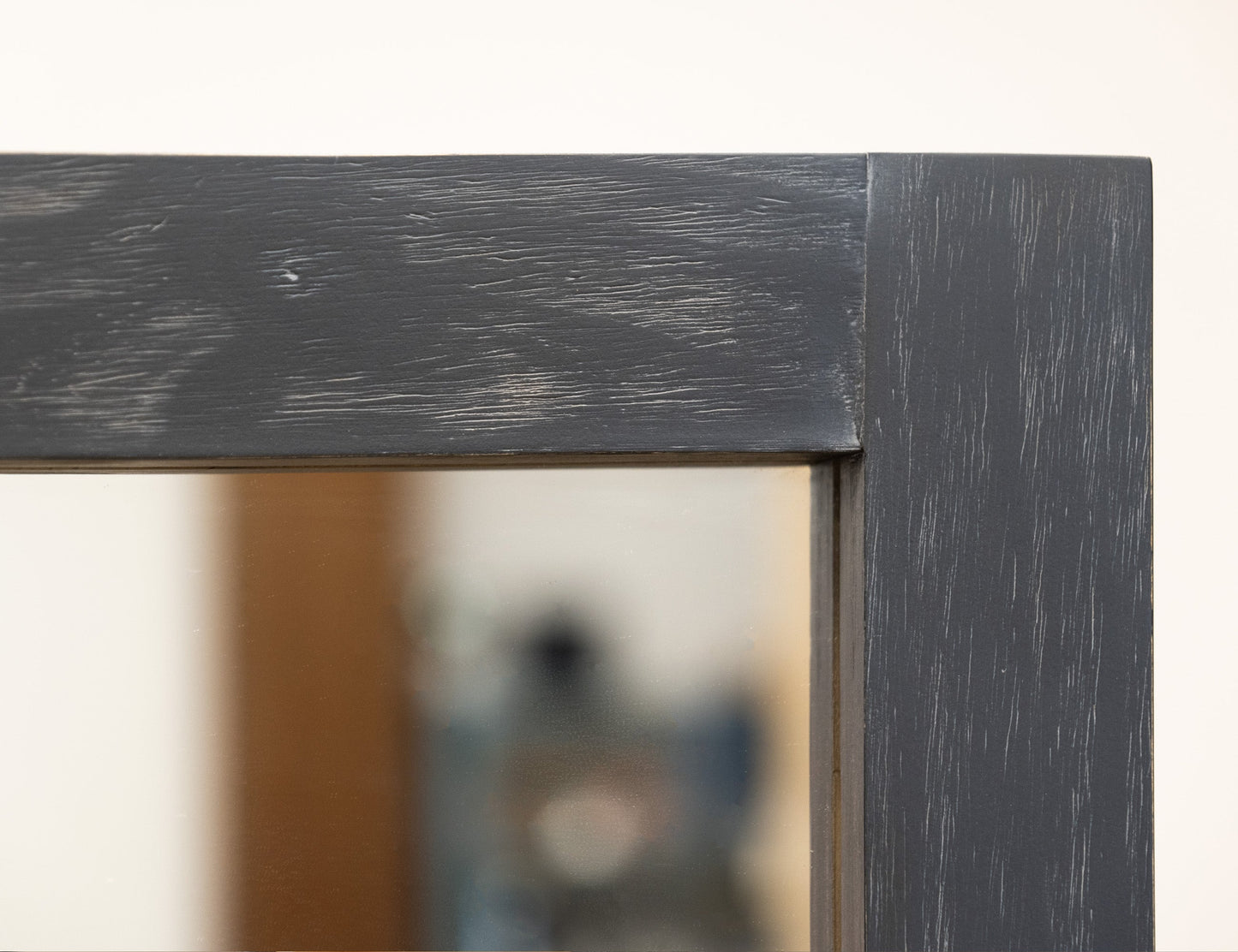 Mirror - Satin Black And Brown