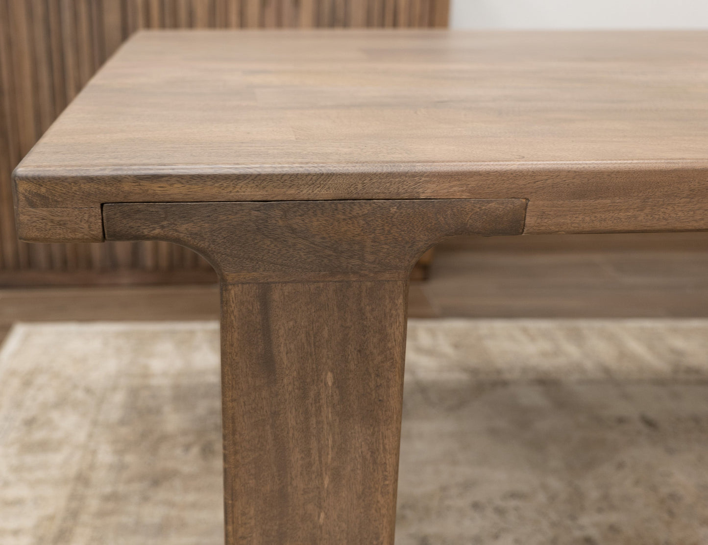 Wooden Table - Mezquite Brown