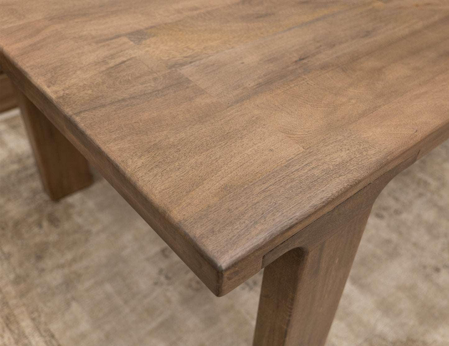Wooden Table - Mezquite Brown