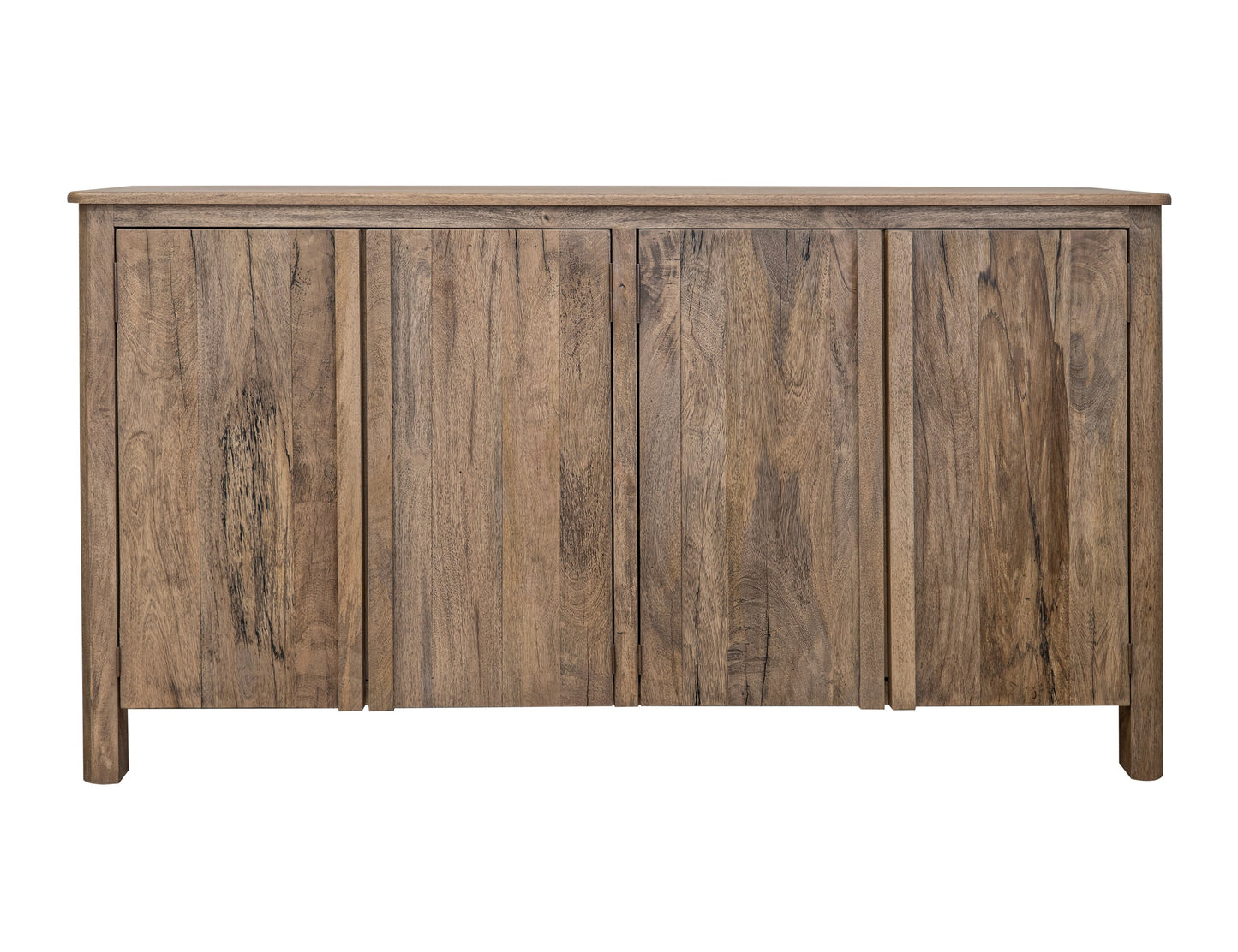 4 Door Console - Almond Brown