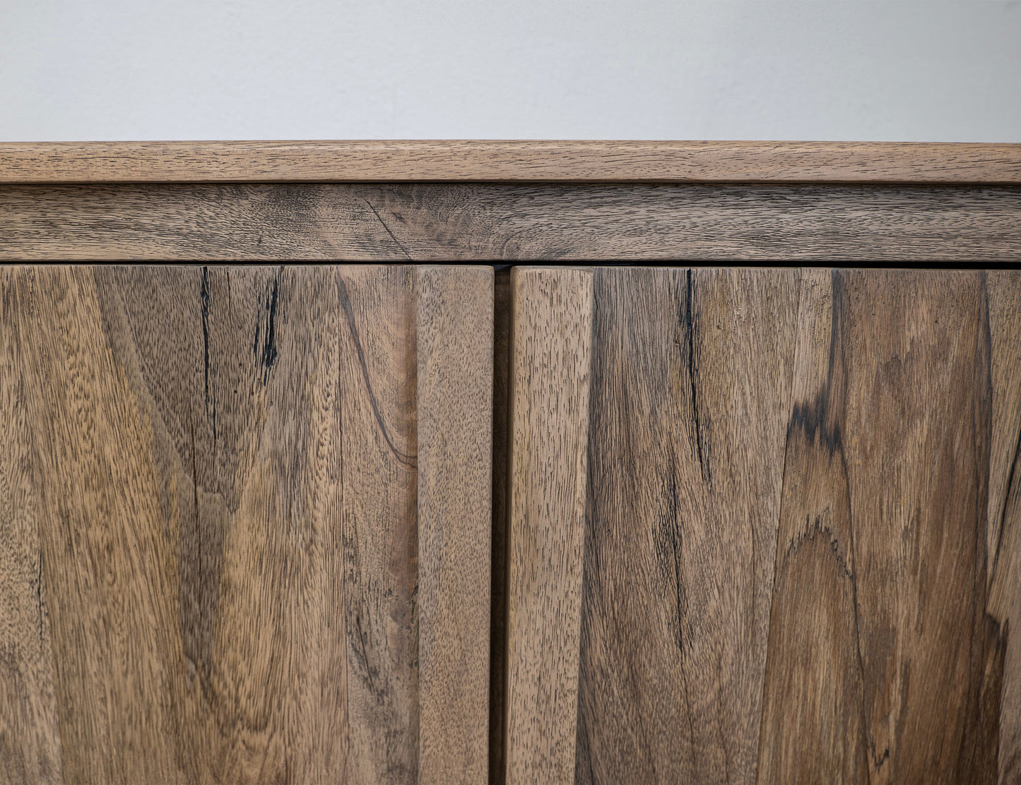 4 Door Console - Almond Brown