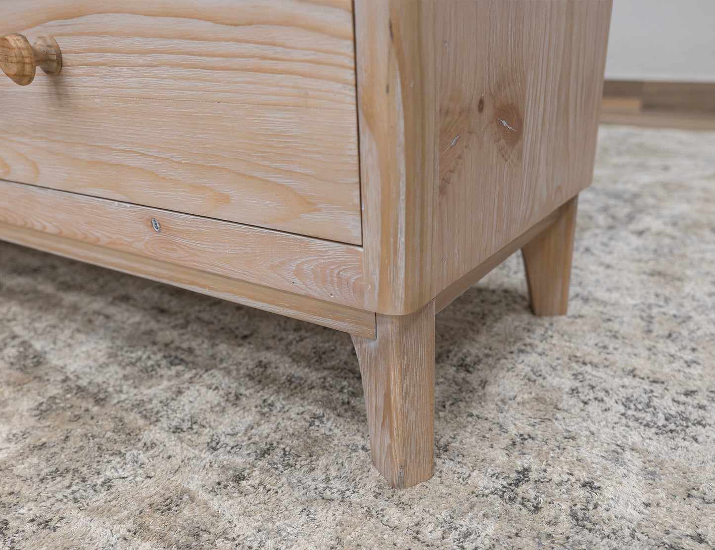 3 Drawer 2 Door Console - Hazelnut