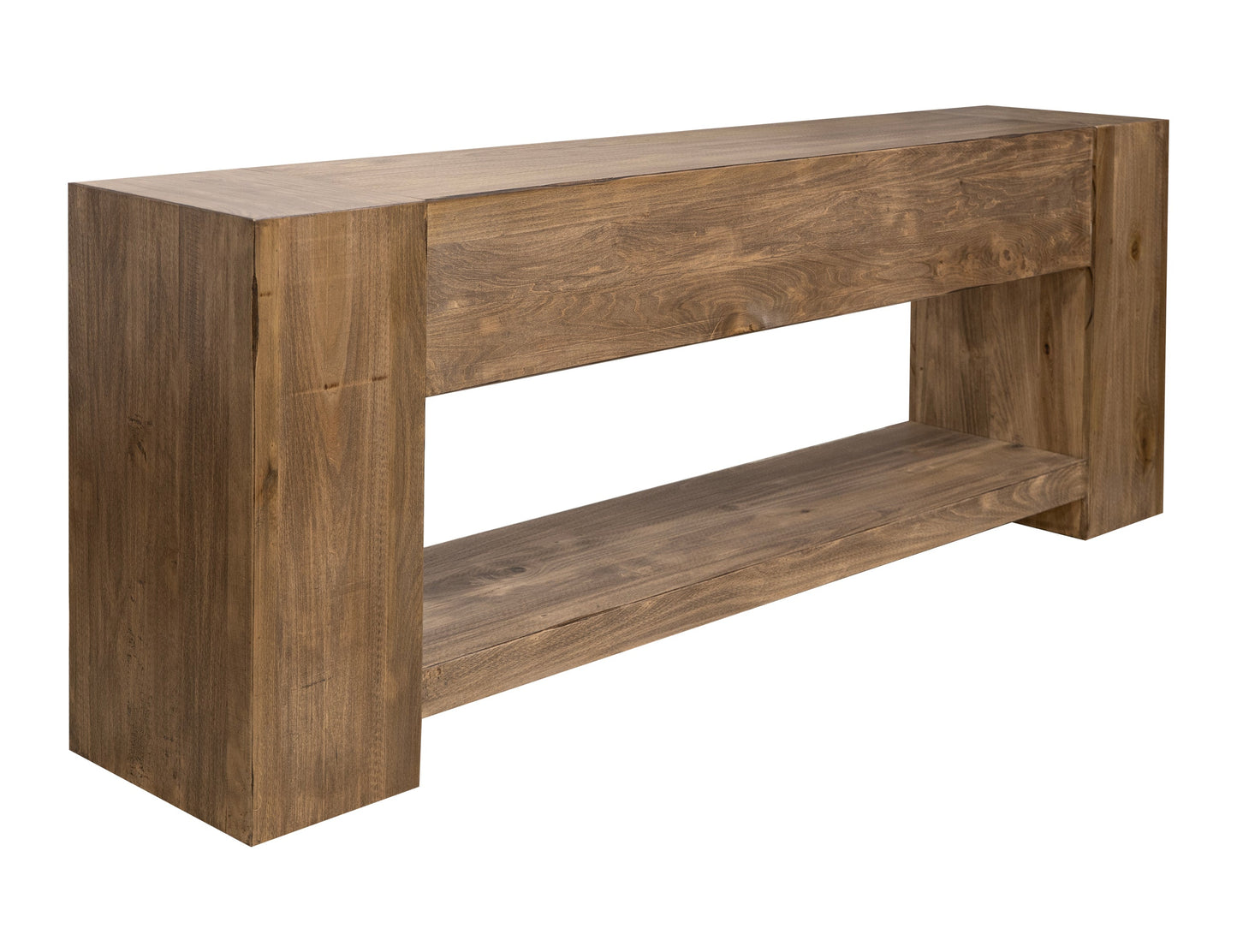 Solid Wood Console - Toffee brown