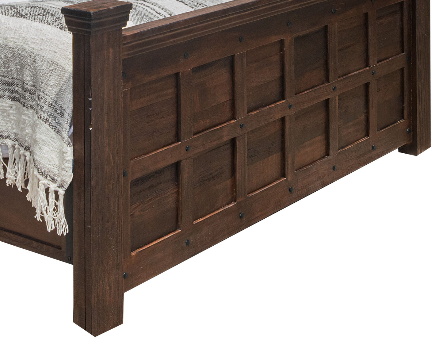 5/0 Footboard - Deep Brown