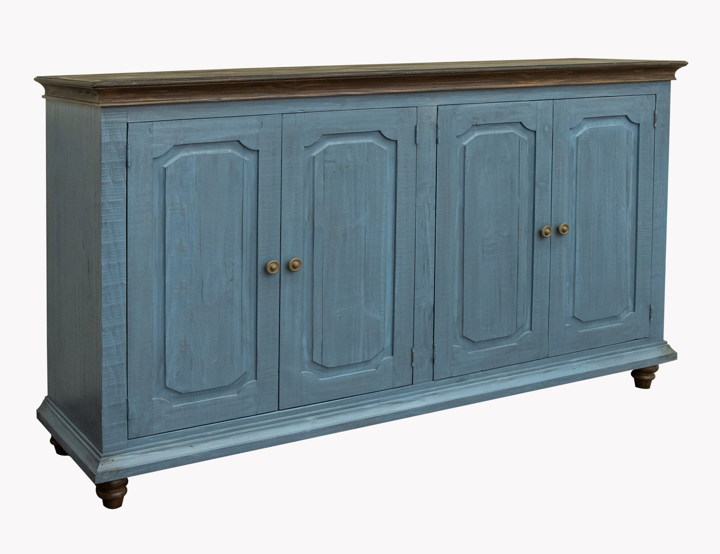 4 Doors Console - Dark Blue
