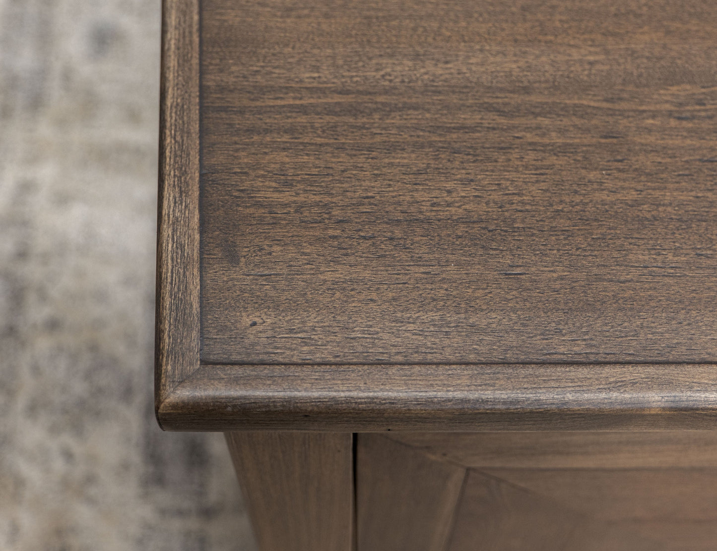 2 Doors TV Stand - Walnut Brown