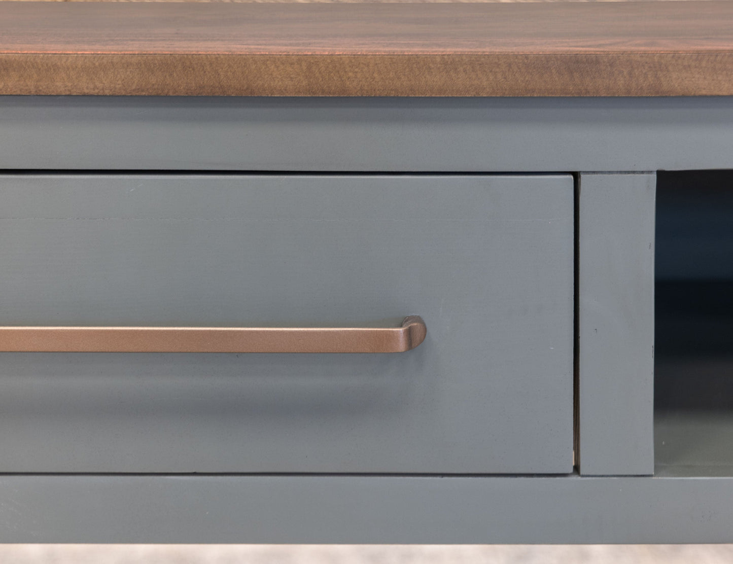1 Drawer Sofa Table - Coastal Plain Green