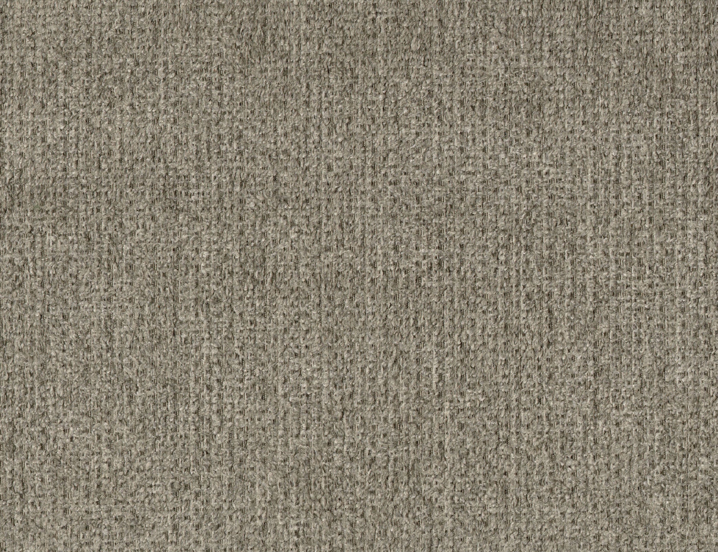 Wooden Frame & Base, Upholstered Square Ottoman - Almond Gray