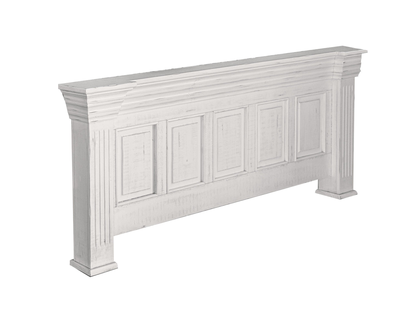 6/6 Footboard - Distressed White