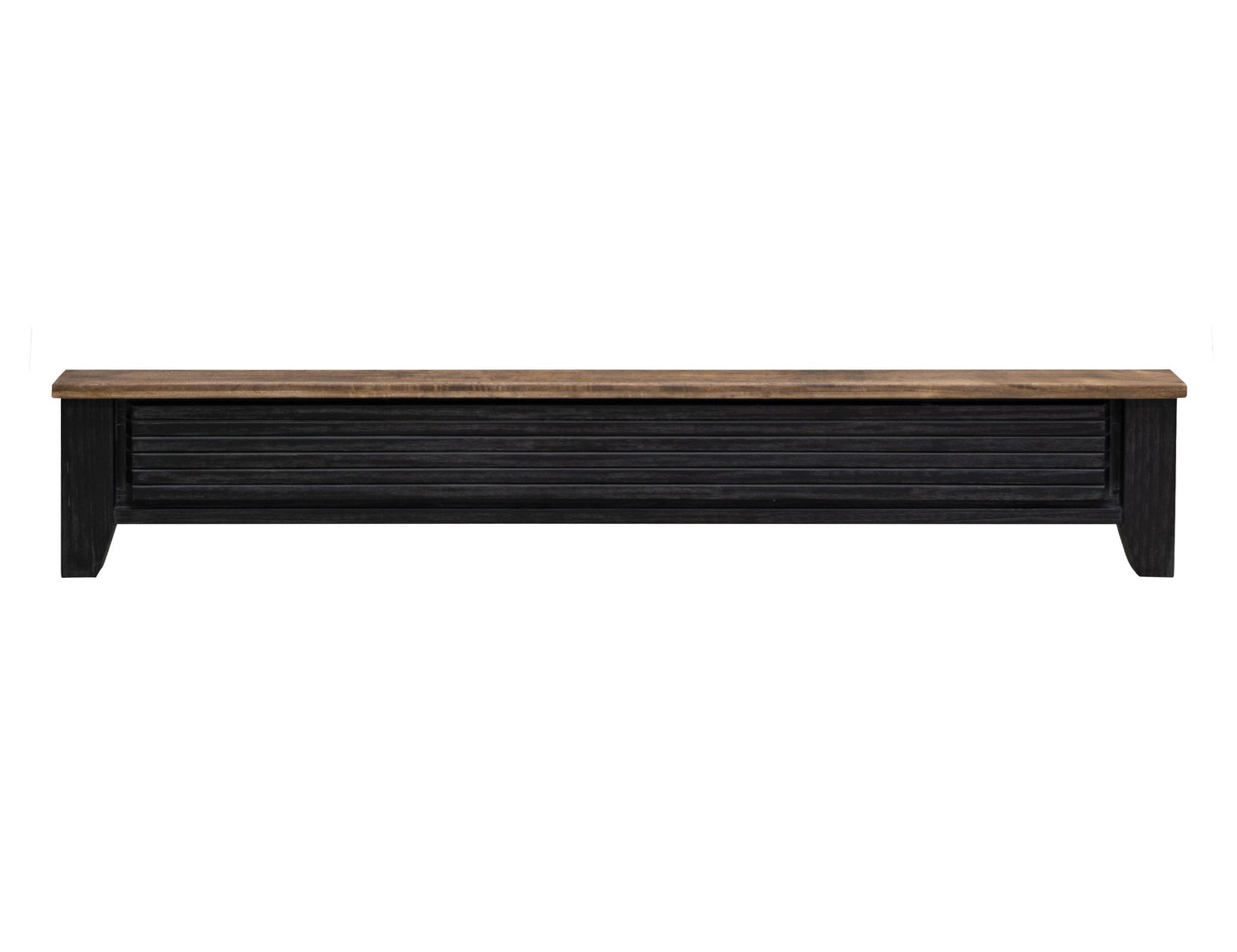 5/0 Platform - Satin Black and Brown