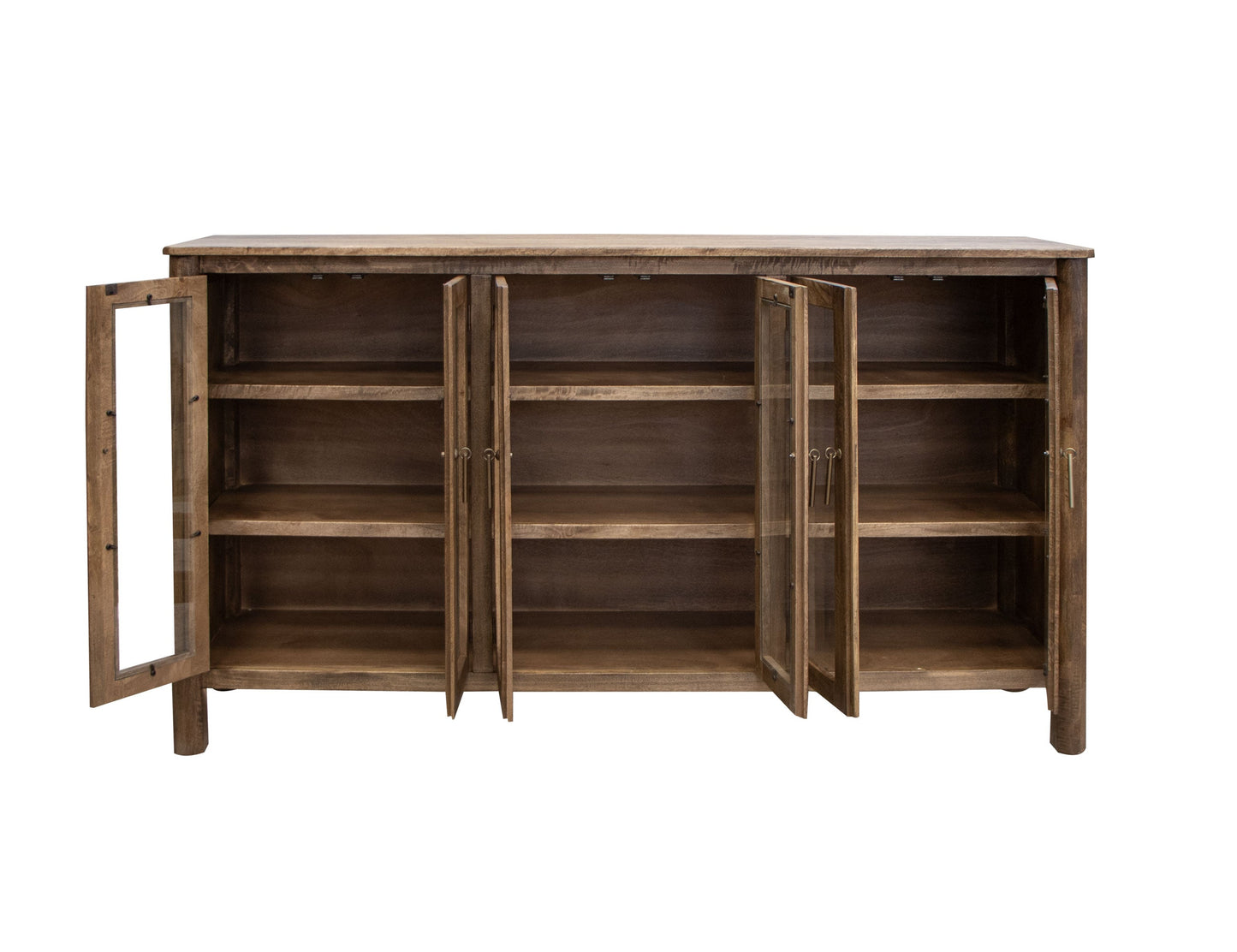 6 Door Console - Towny Brown