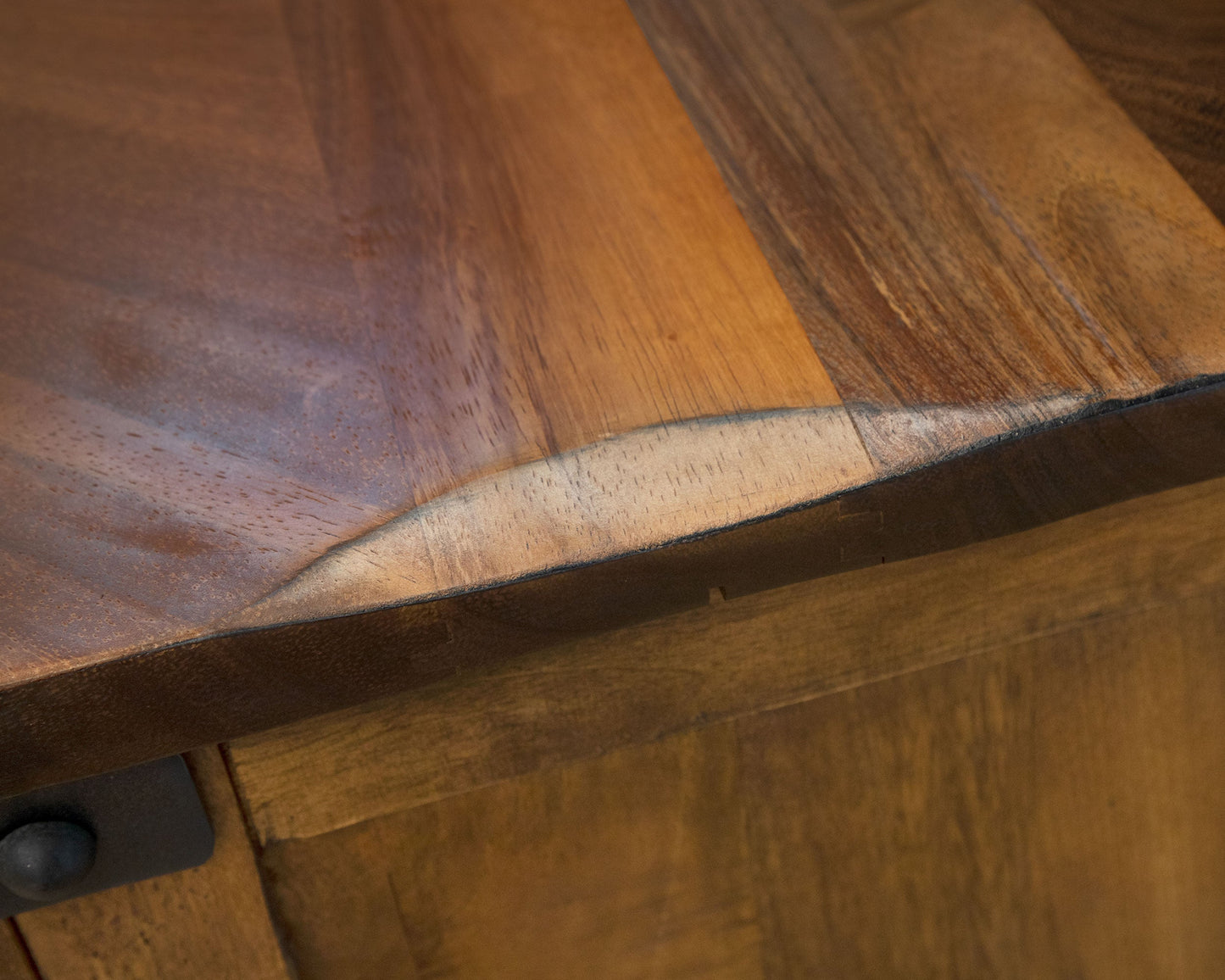 2 Drawer Nightstand - Cinnamon Brown