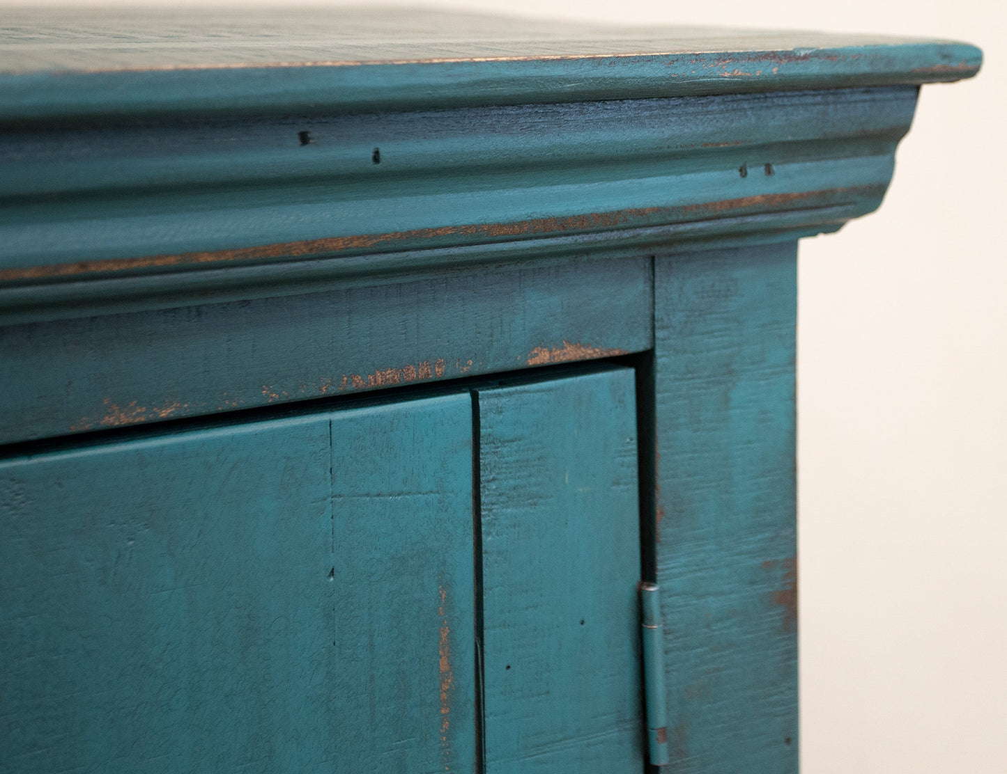 4 Doors Console - Teal Green