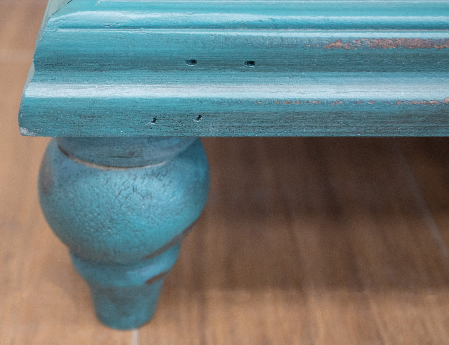 4 Doors Console - Teal Green