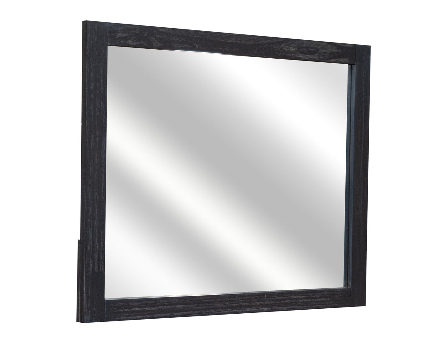 Mirror - Satin Black And Brown