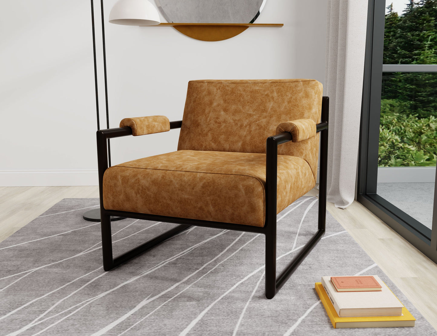 Armchair - Caramel Color