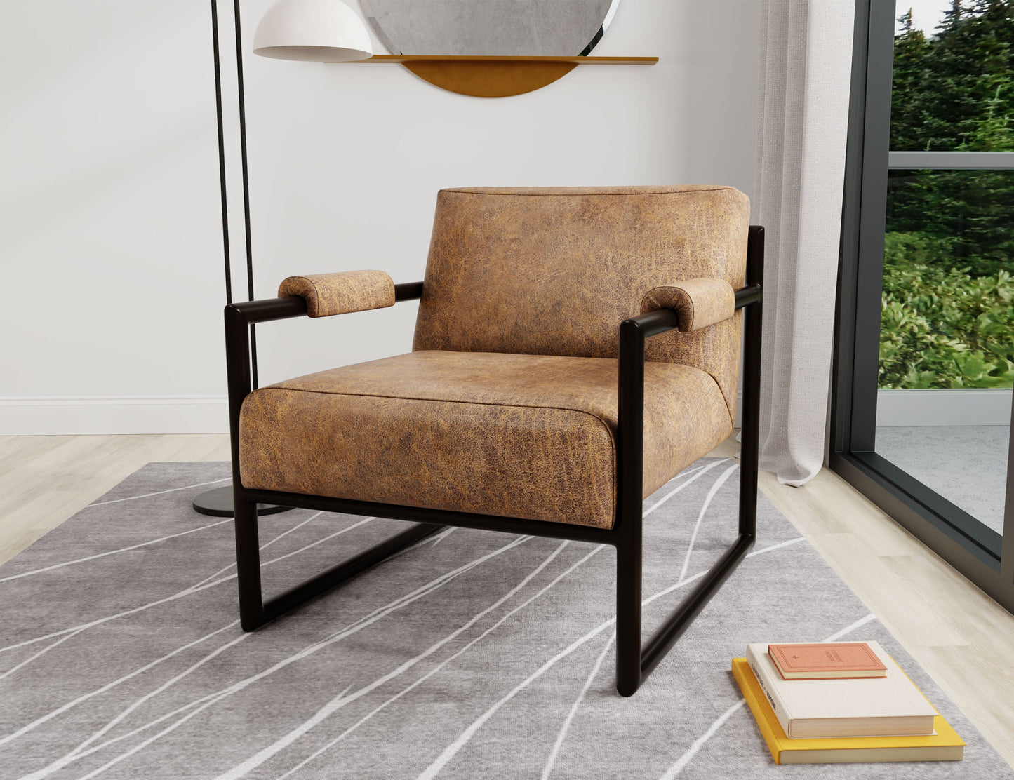Armchair - Light Brown