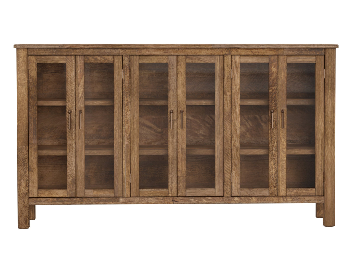 6 Door Console - Towny Brown