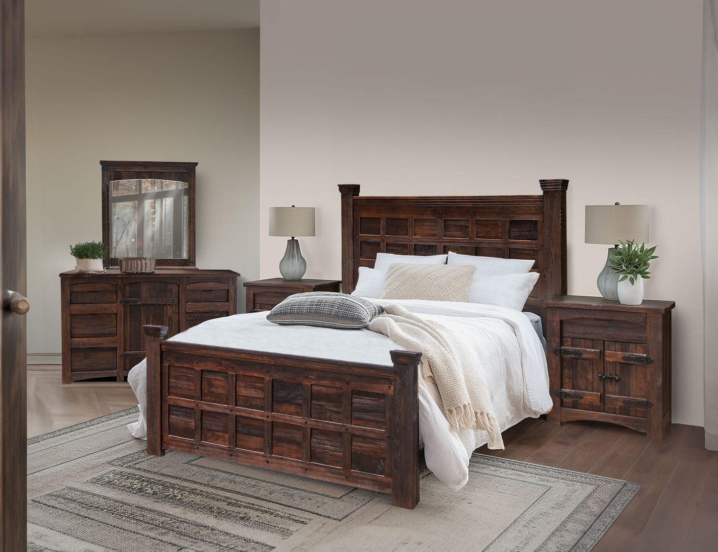 5/0 Footboard - Deep Brown