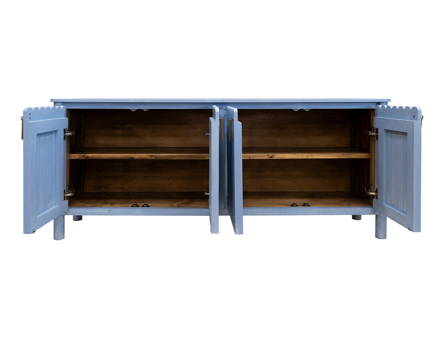 4 Door Console - Denim Blue