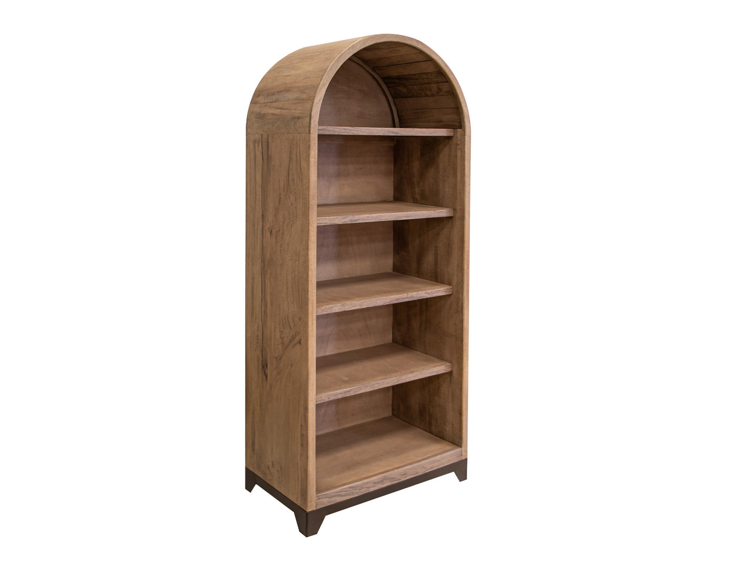 5 Shelves Bookcase - Brown cappuccino