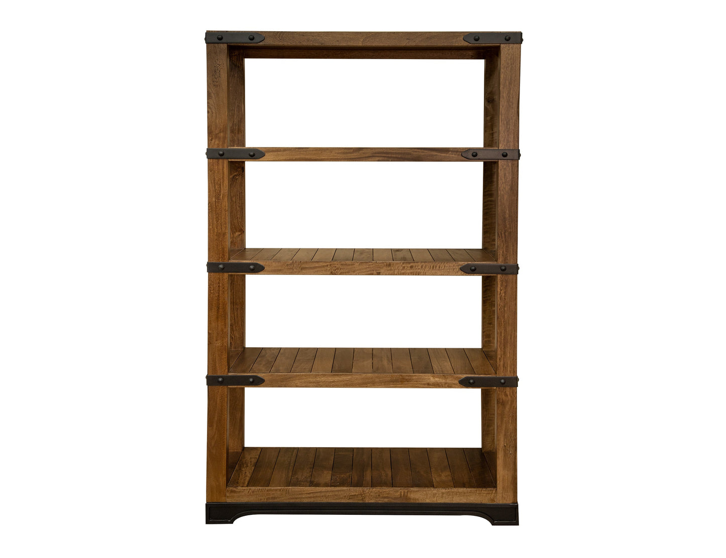 4 Shelves 70" Bookcase - Cinnamon Brown