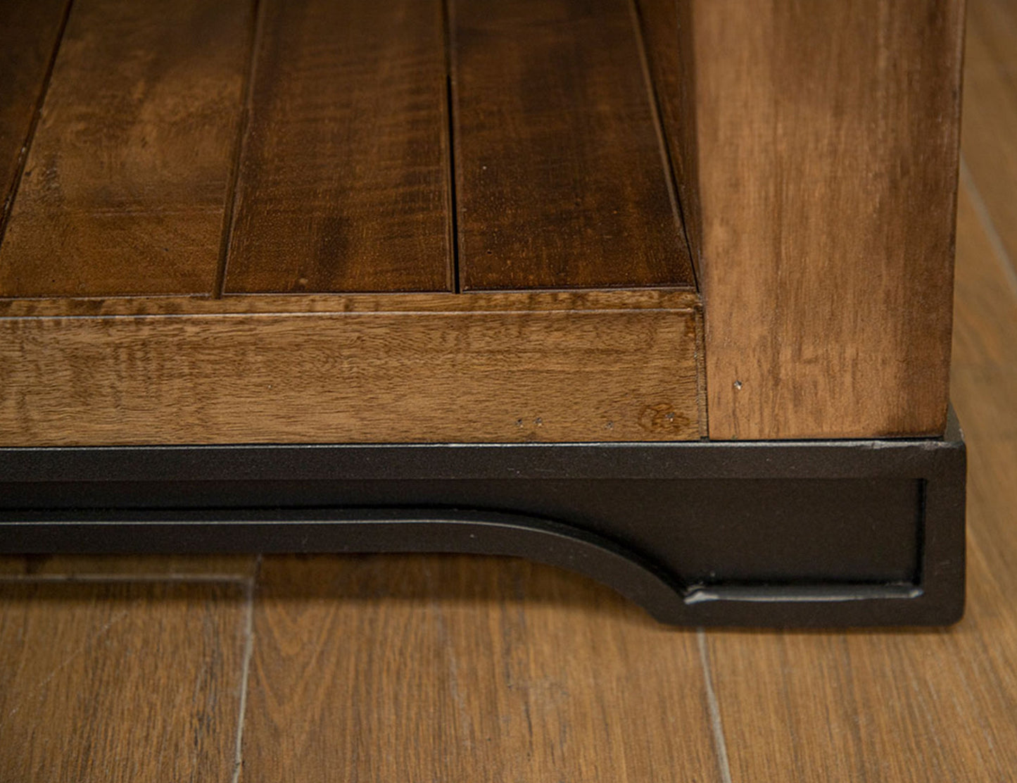 4 Shelves 70" Bookcase - Cinnamon Brown