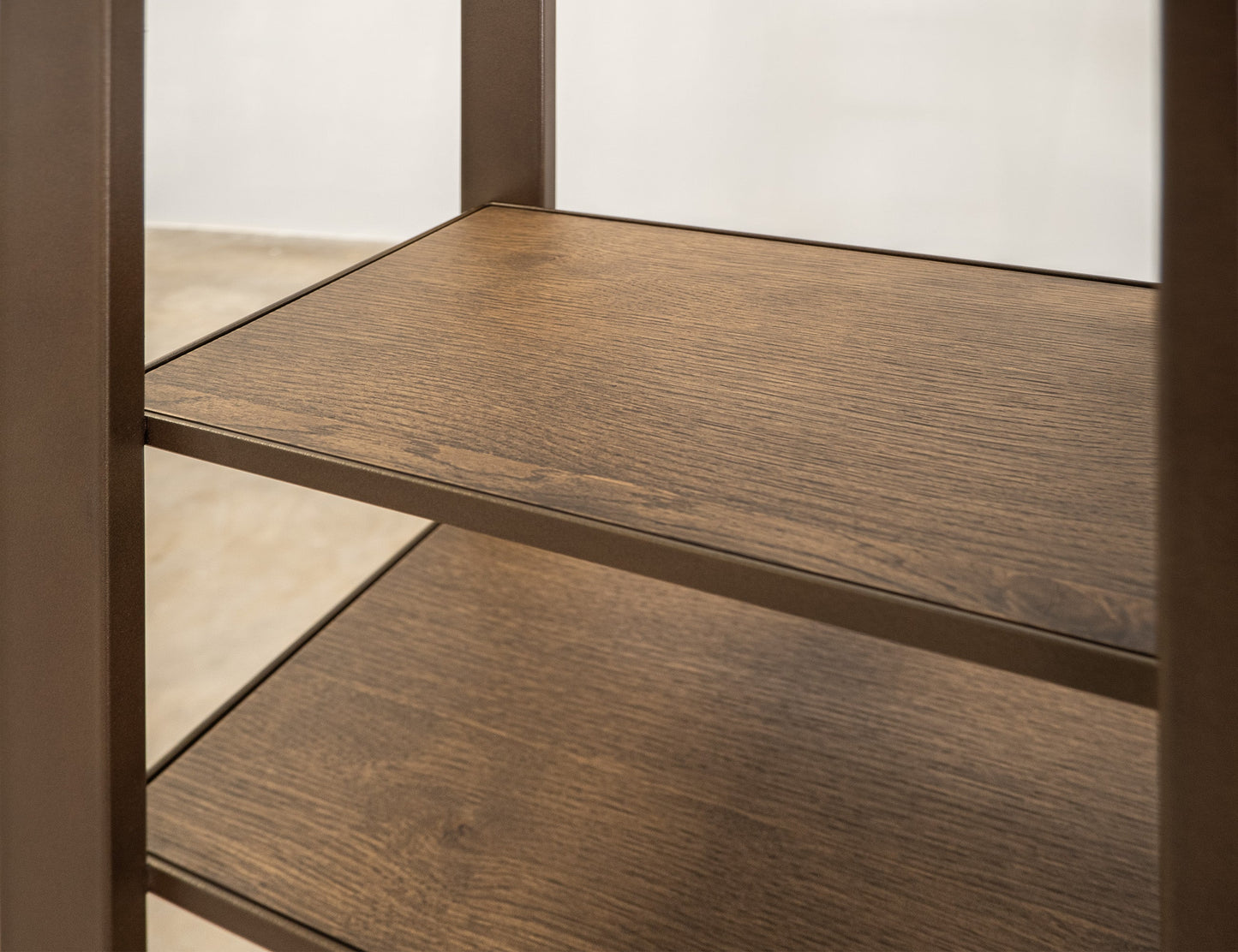 7 Shelves, Bookcase - Warm Brown