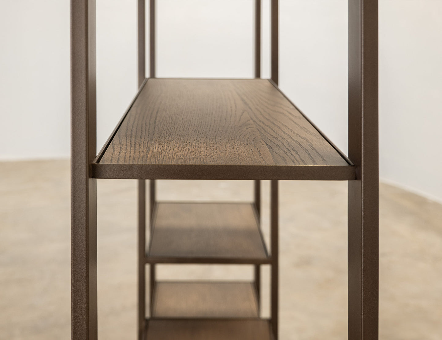 7 Shelves, Bookcase - Warm Brown