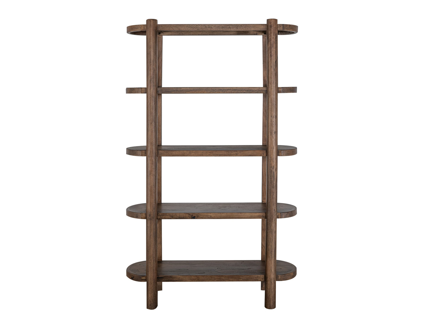 4 Shelves, Bookcase - Almond And Barrel Brown
