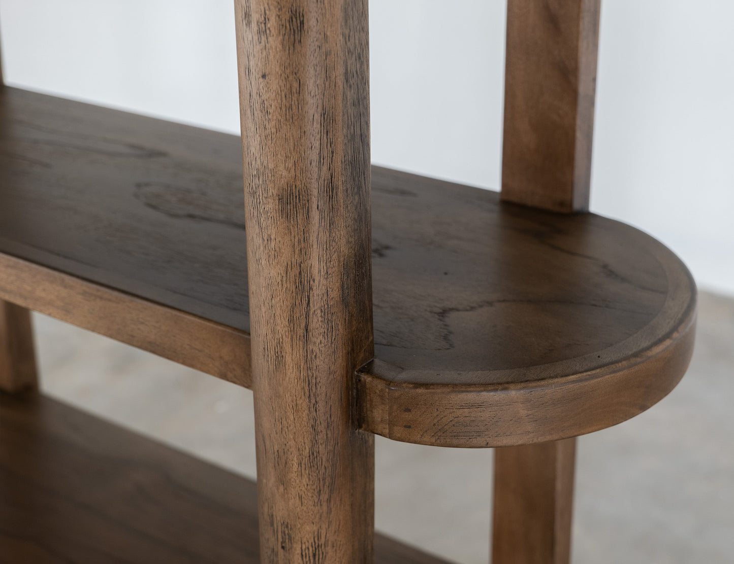 4 Shelves, Bookcase - Almond And Barrel Brown