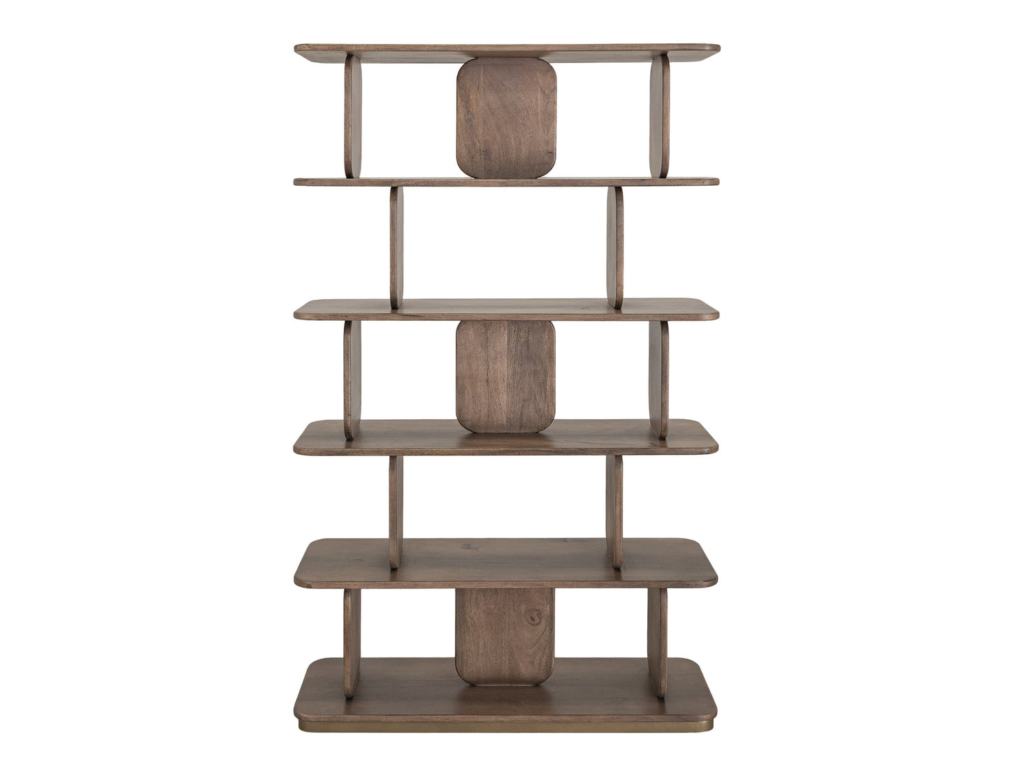 5 Shelves, Bookcase - Mezquite Brown
