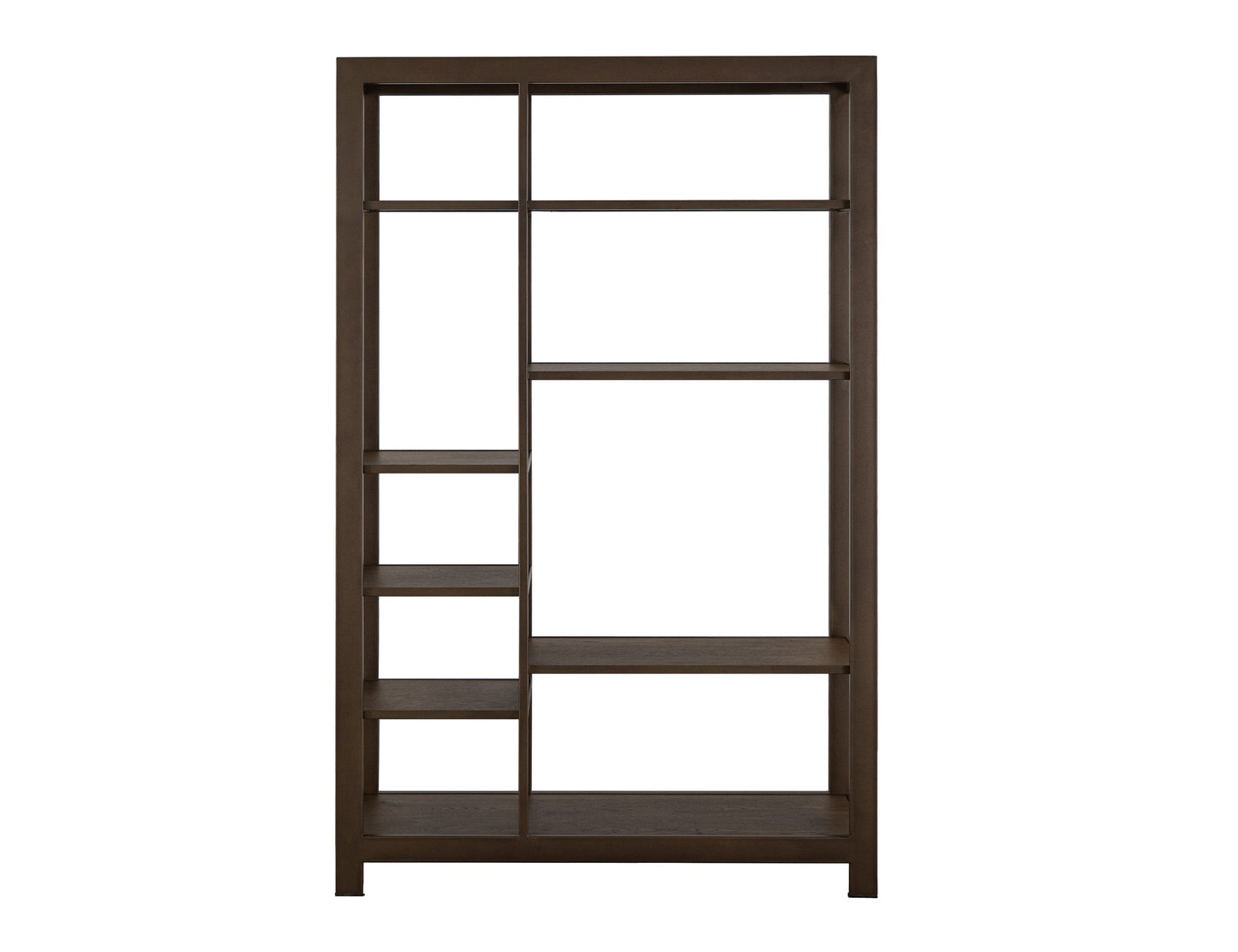 7 Shelves, Bookcase - Warm Brown