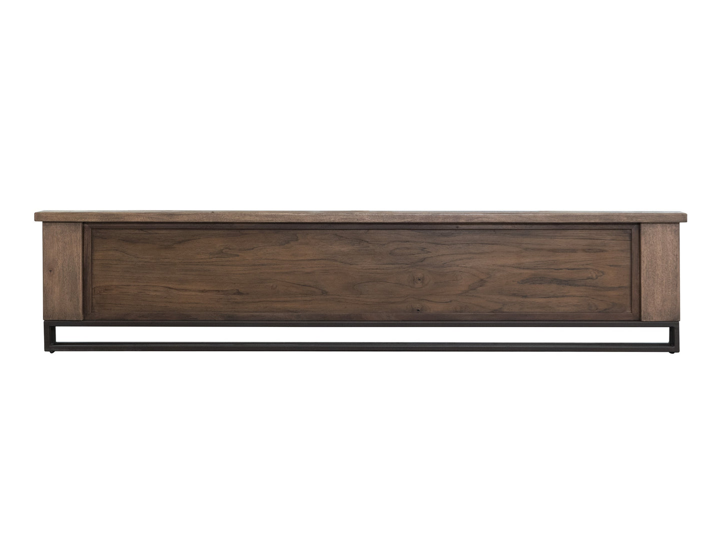 6/6 Eastern King Platform - Quartersawn Oak & Marooned Brown