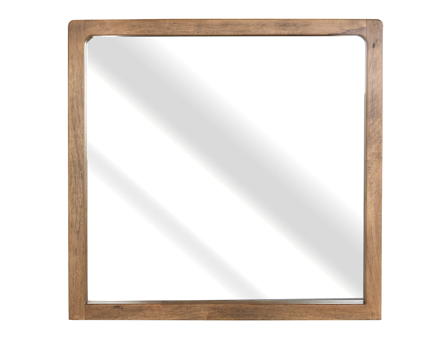 Mirror - Almond And Barrel Brown