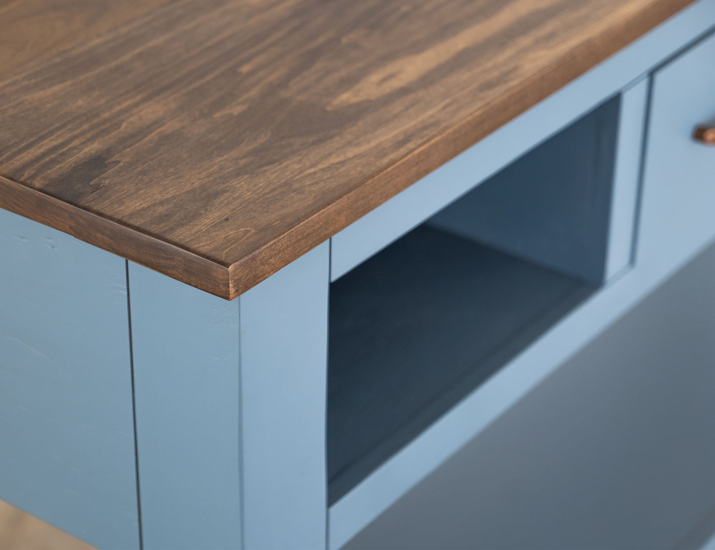 1 Drawer, Sofa Table - Respite Blue