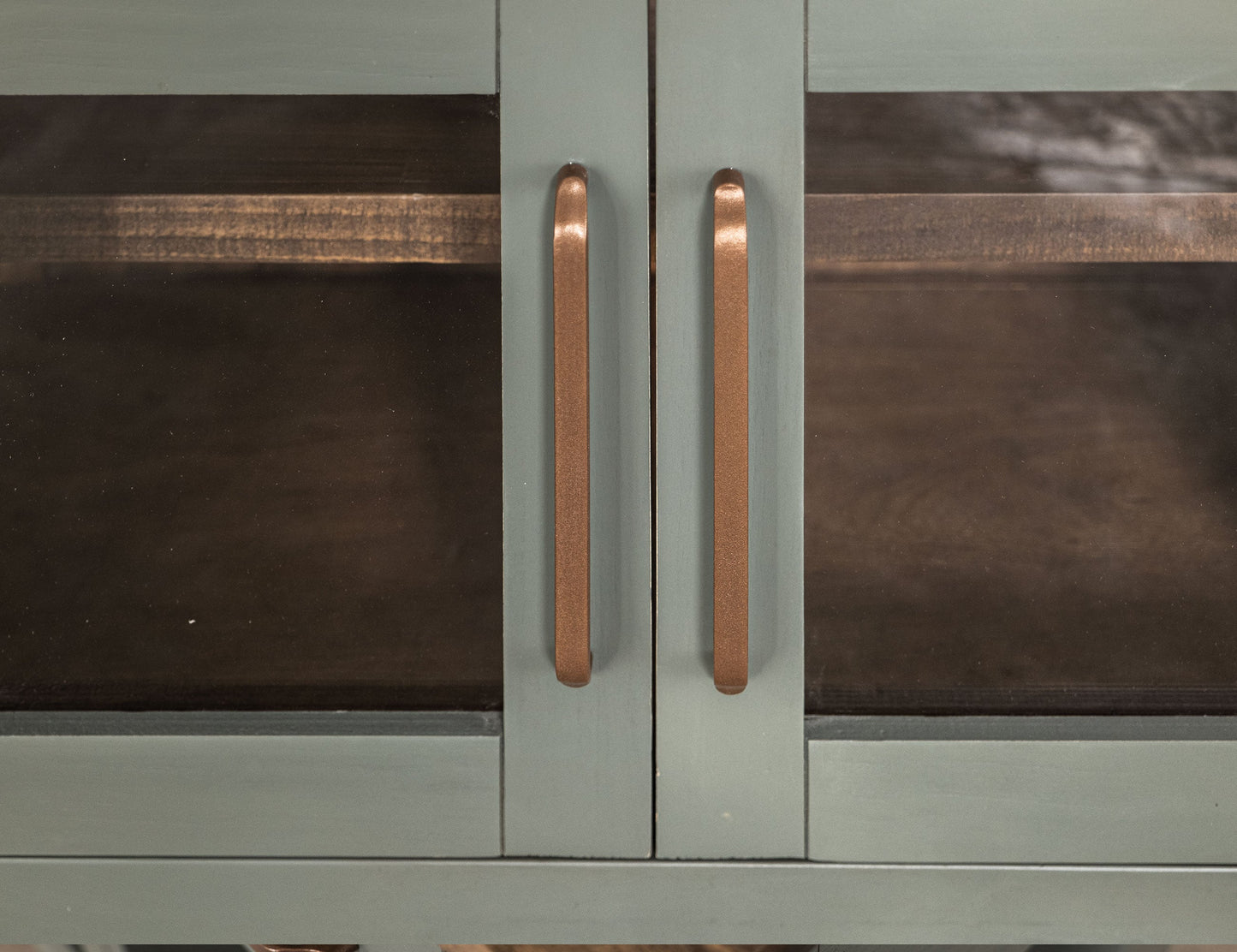 3 Drawer & 2 Door, Console - Coastal Plain Green